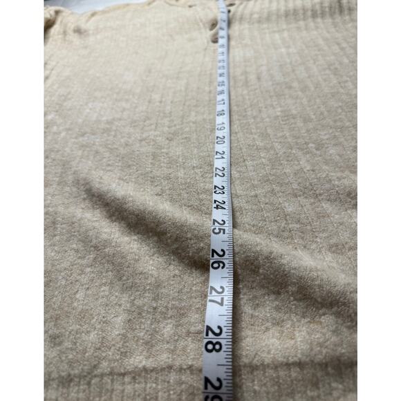 Abercrombie Fitch Soft A&F Cozy Mocha Brown Henley Long Sleeve Top Womens M EUC - Picture 4 of 7